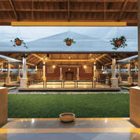 courtyard at Panchavathi Pavillion for wedding